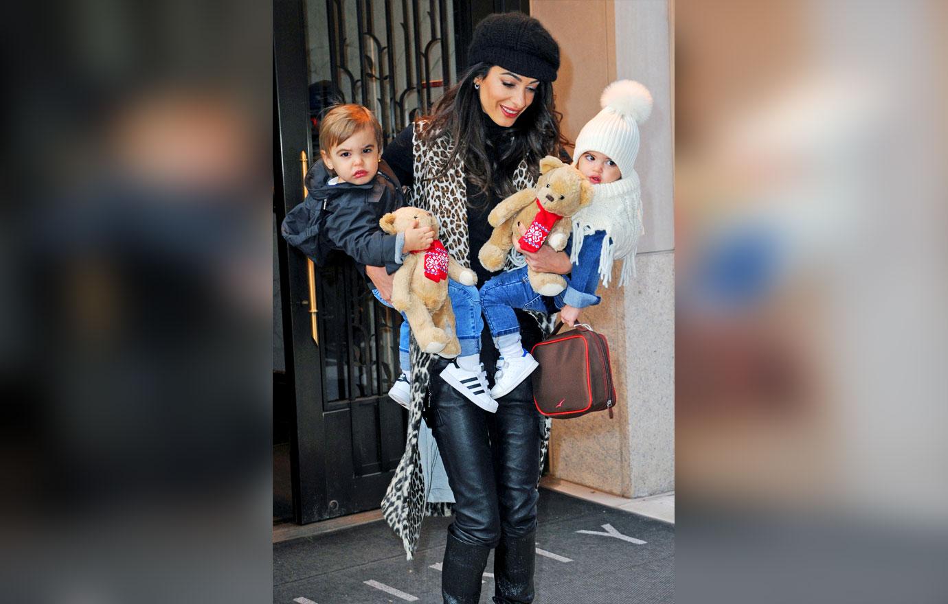 Clooney Reveals His Twins Are Just Like Their Mom, Amal!