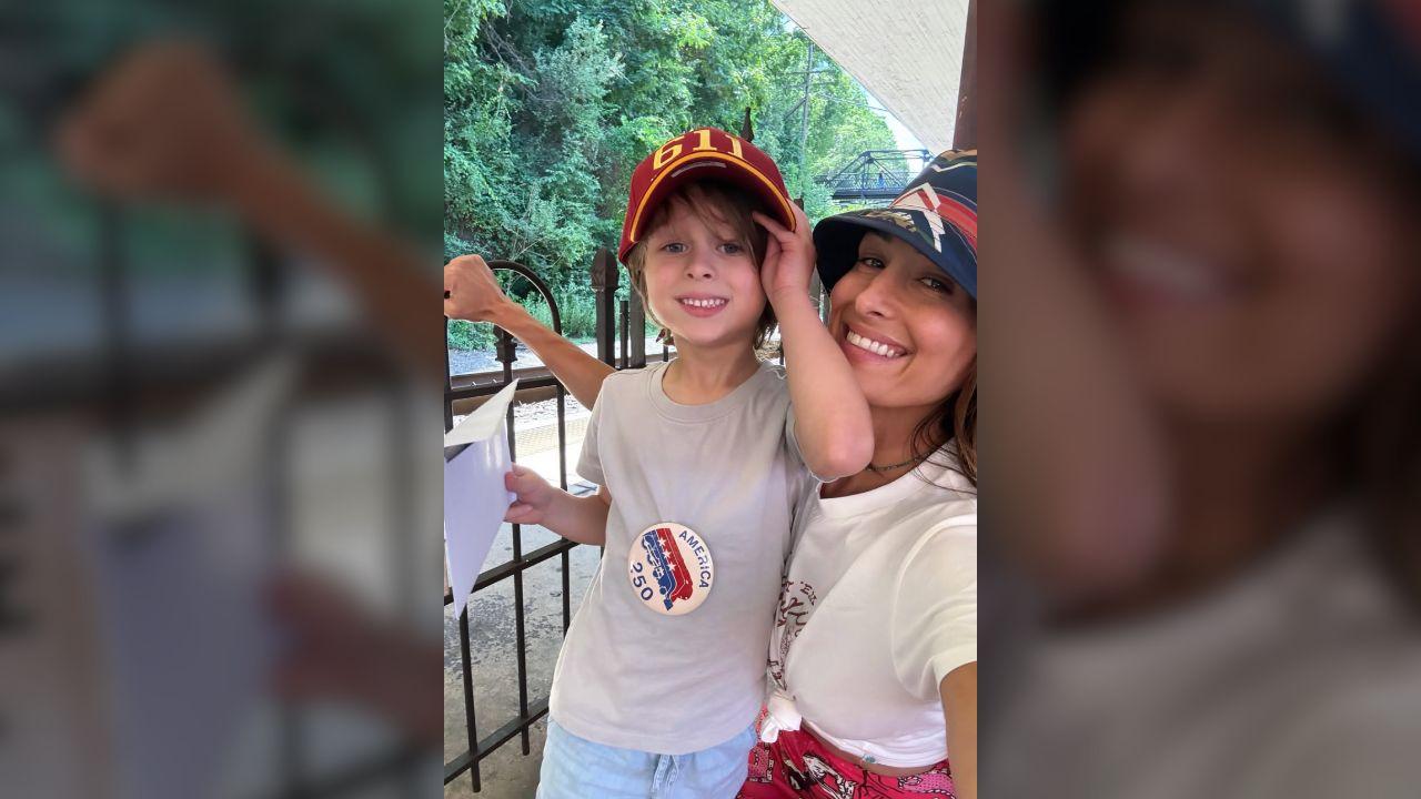 Photo of Nikki Bella shares one child with her ex.