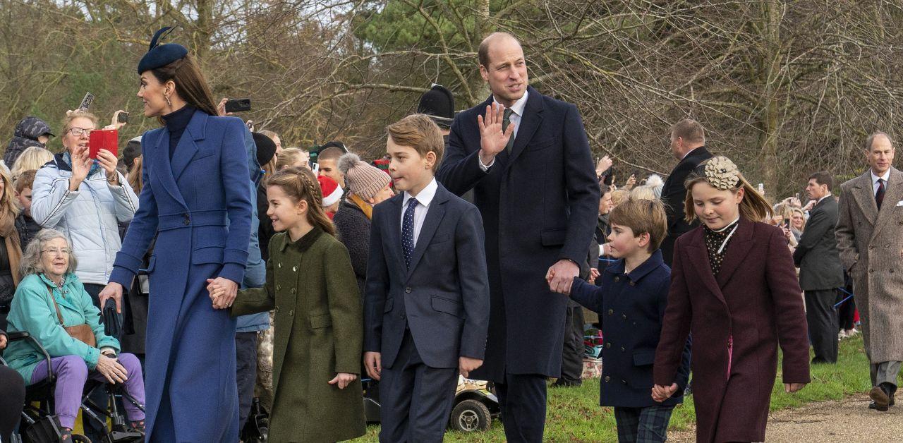 kate middleton sends message togetherness royal christmas walk