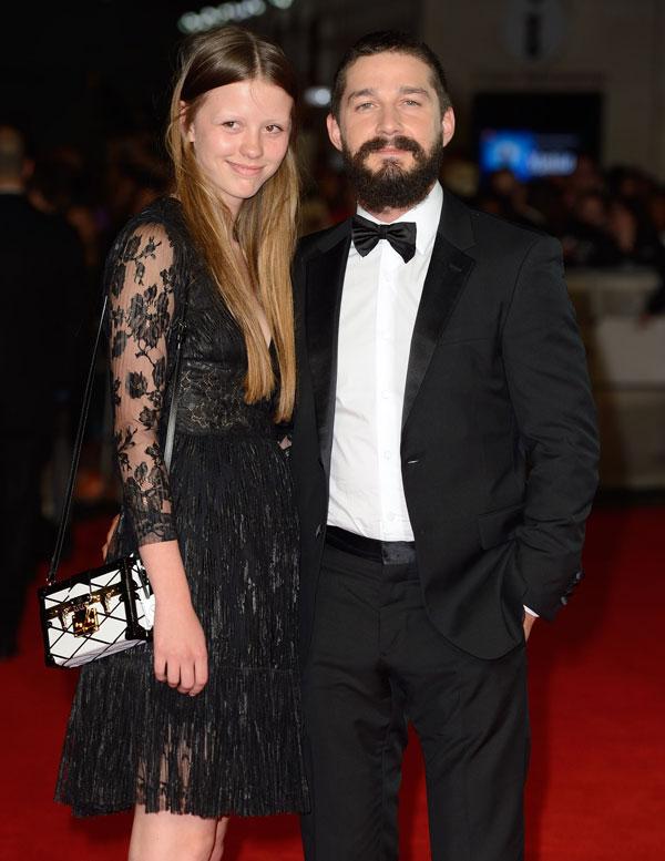 Mia goth shia labeouf