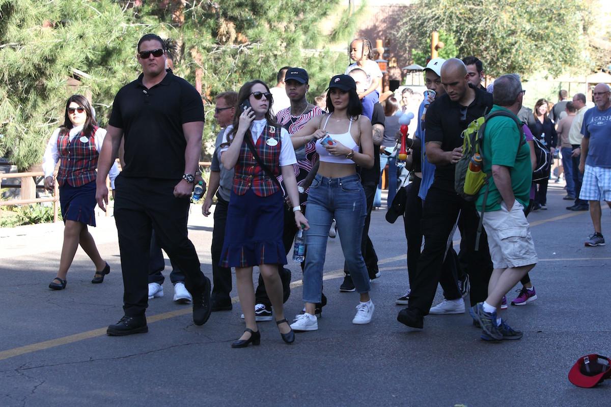 Kylie Jenner and Tyga take their love to Disneyland