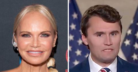 kristin chenoweth reacts charlie kirk tribute