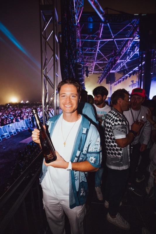 kygo celebrates with tequila don julio  at the palm tree music festival in westhampton ny on june   photo credit johannes lovund