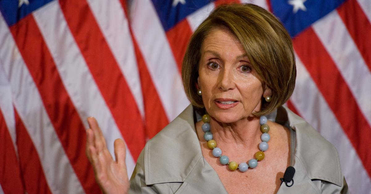 Image of Nancy Pelosi thanked San Franciscans for 'trusting' her to be their 'voice.'