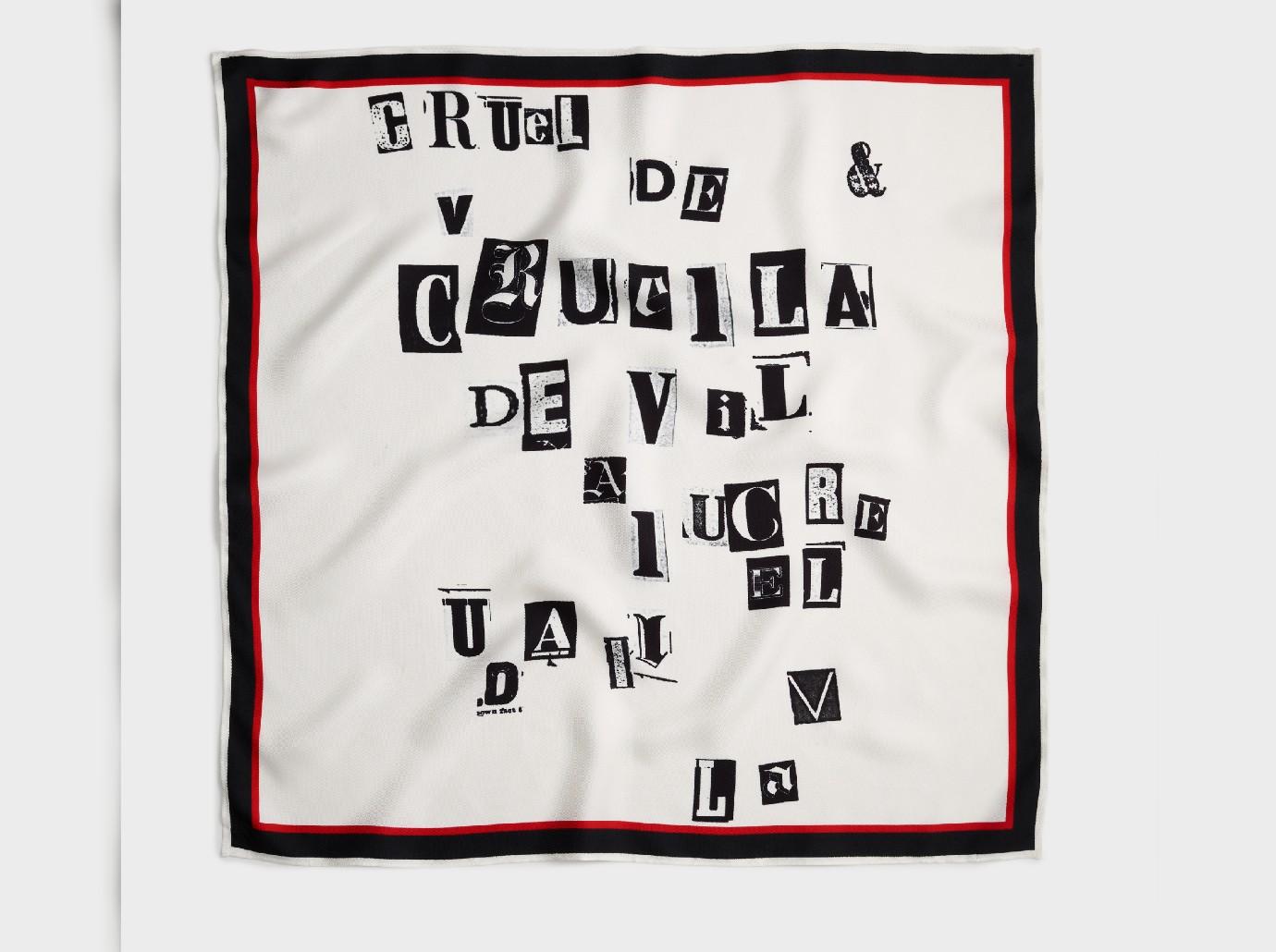 cruella silk bandana