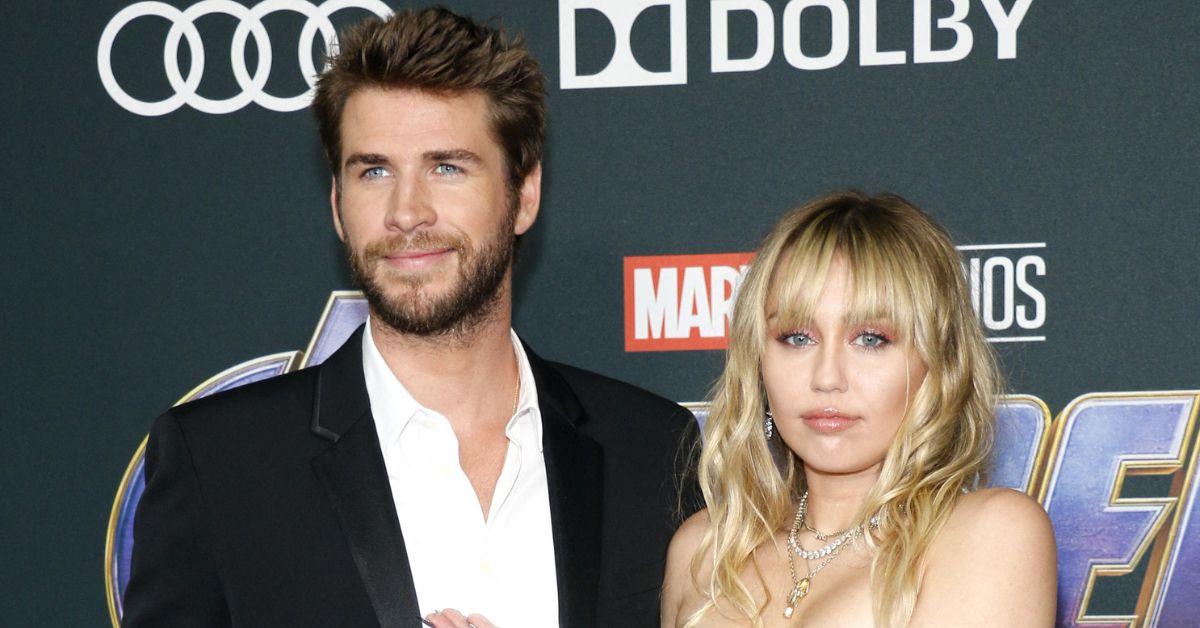 Image of Miley Cyrus was previously married to Liam Hemsworth.