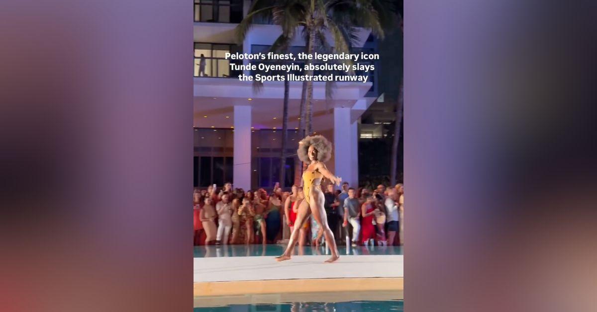 Image of Tunde Oyeneyin is a 2026 'Sports Illustrated Swimsuit' rookie.