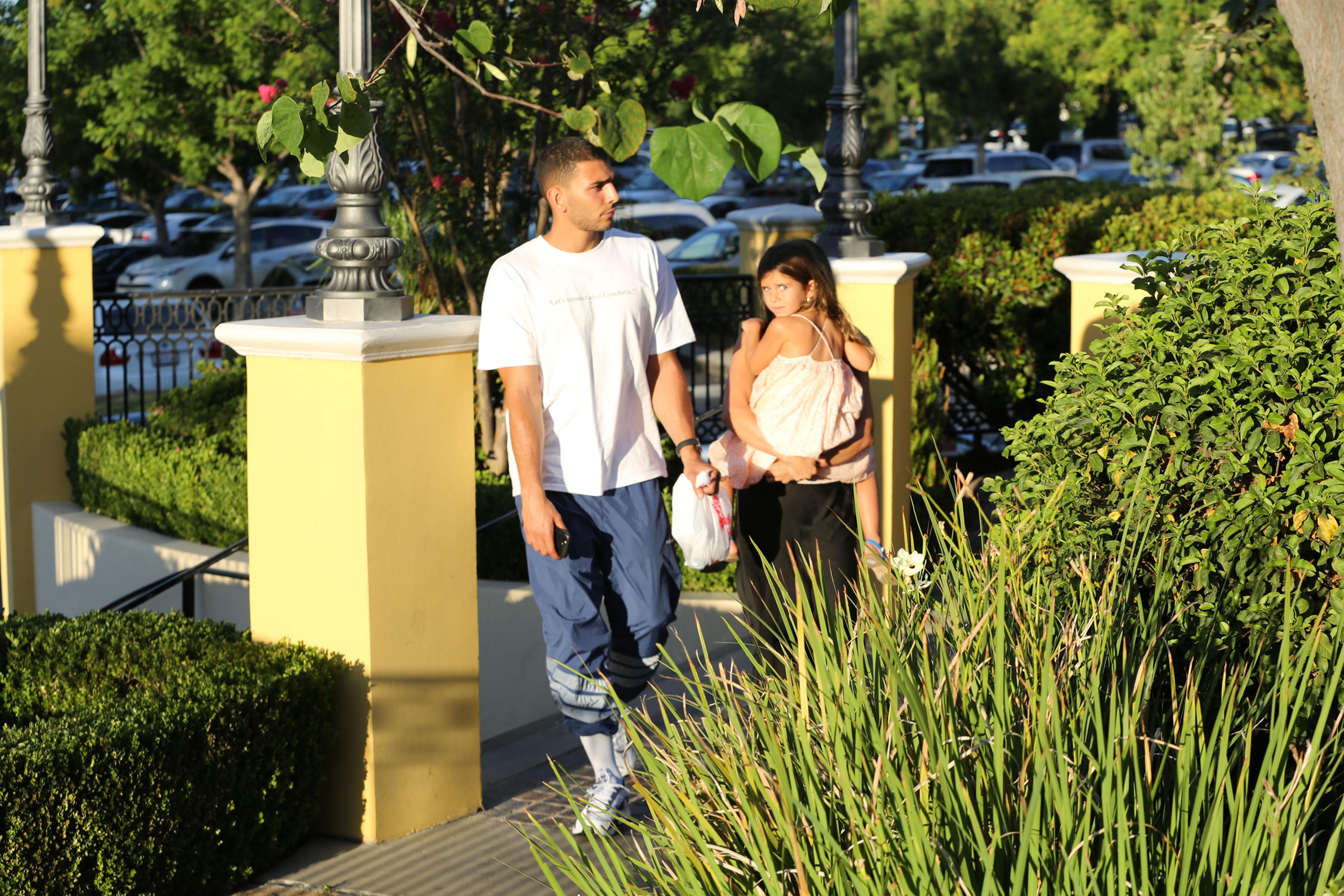 Kourtney and Younes take penelope to dinner