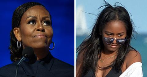 michelle obama found out daughter sasha tboned pp