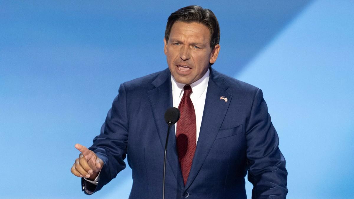 image of Ron DeSantis is eyeing a 2028 presidential run. 