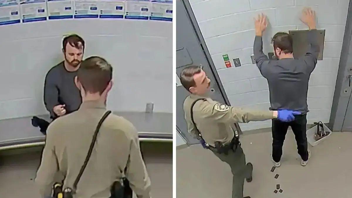 image of Joseph Duggar remains in custody in Arkansas.