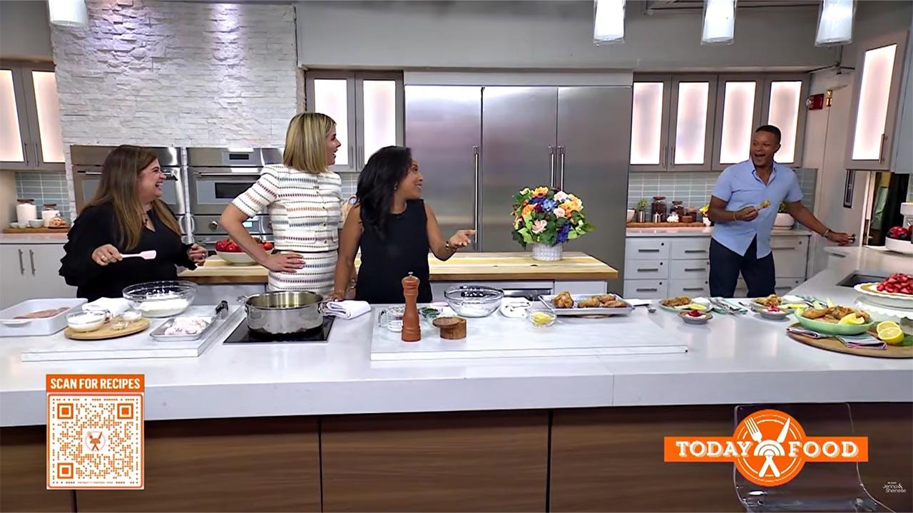 Craig Melvin,Sheinelle Jones ,Jenna Bush Hager,Alex Guarnaschelli