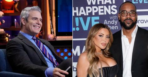 andy cohen eager to get tea larsa pippen and marcus jordans split pp