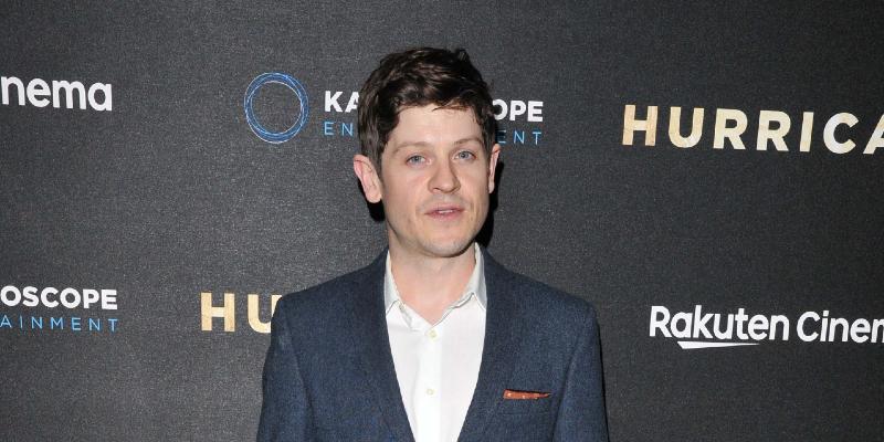 Iwan Rheon at Hurricane UK film premiere