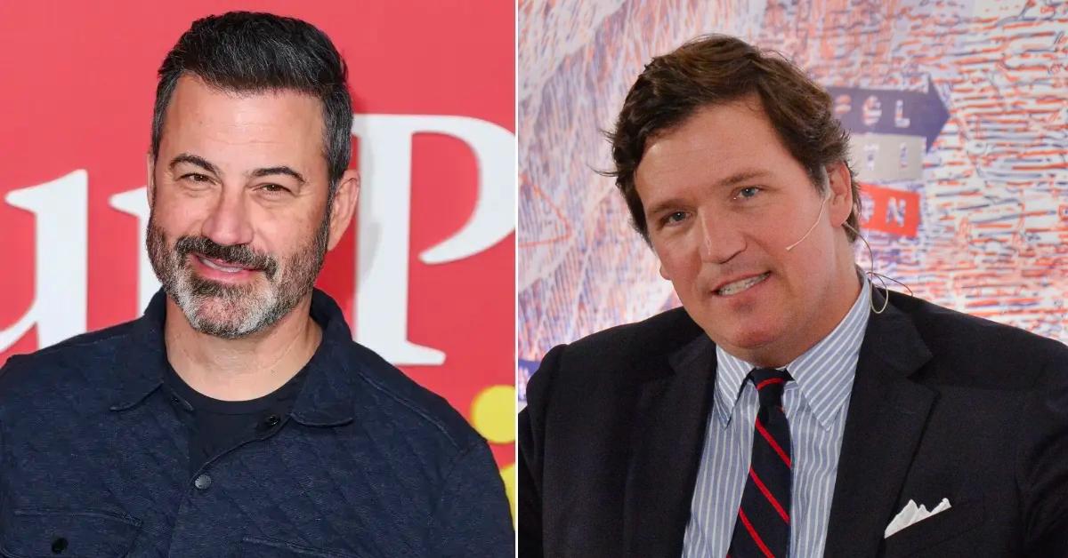 Jimmy Kimmel Roasts Tucker Carlson After Fox News Exit