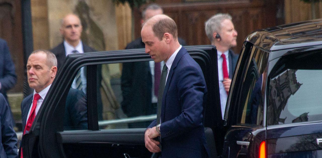 prince william attends hugh grosvenor wedding prince harry skips