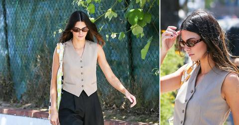 kendall jenner is seen in los angeles style