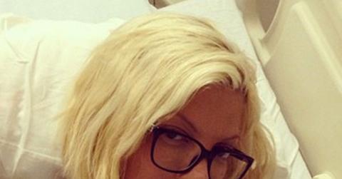 Tori spelling hospital