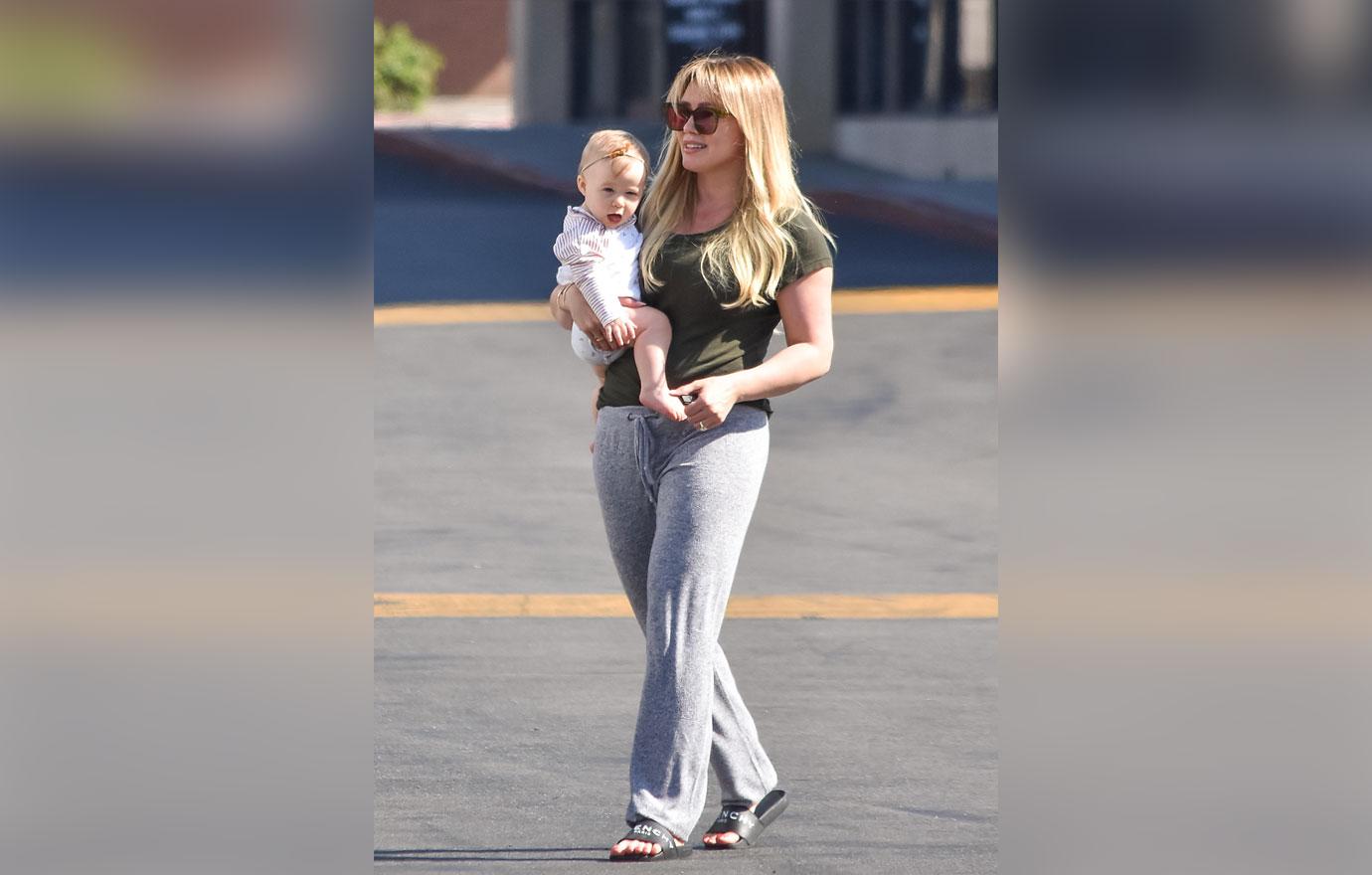 Hilary Duff & daughter Banks