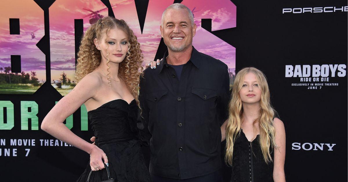 image of Eric Dane and Rebecca Gayheart share two daughters together.