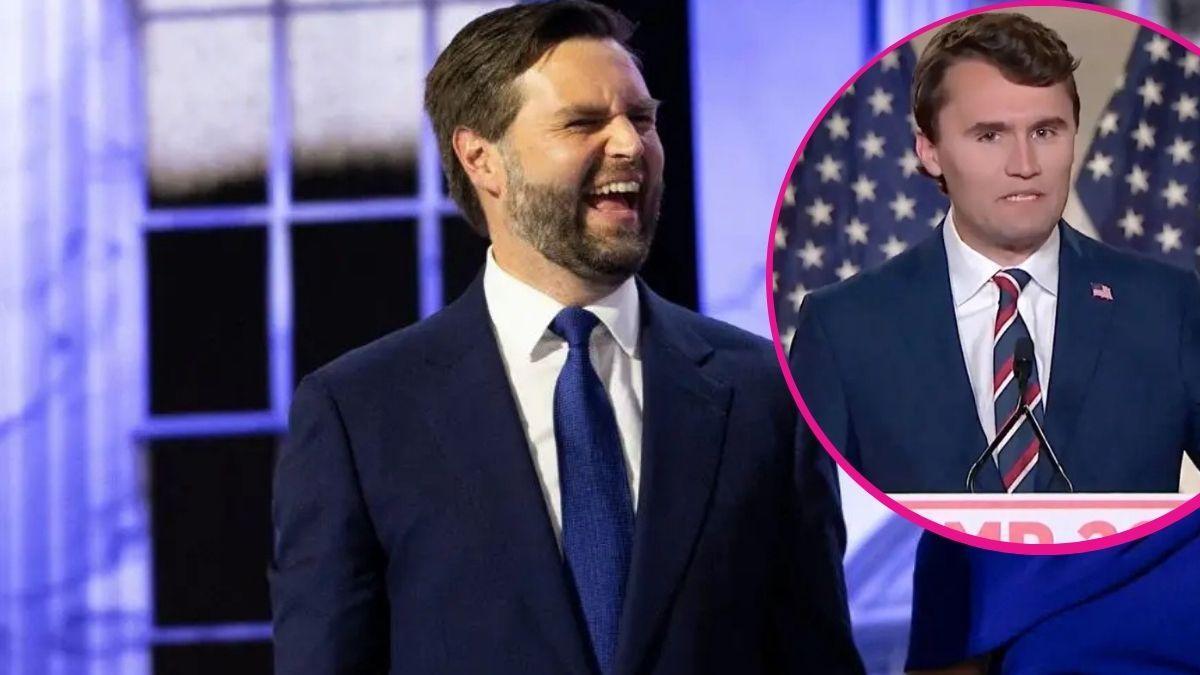 image of Charlie Kirk/ jd vance 