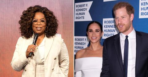oprah winfrey whether prince harry meghan markle should attend coronation pp