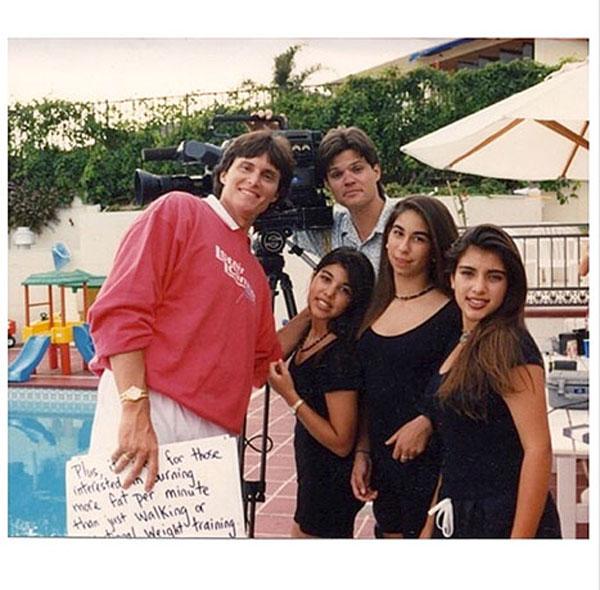 Kardashian childhood throwback photos kids 014