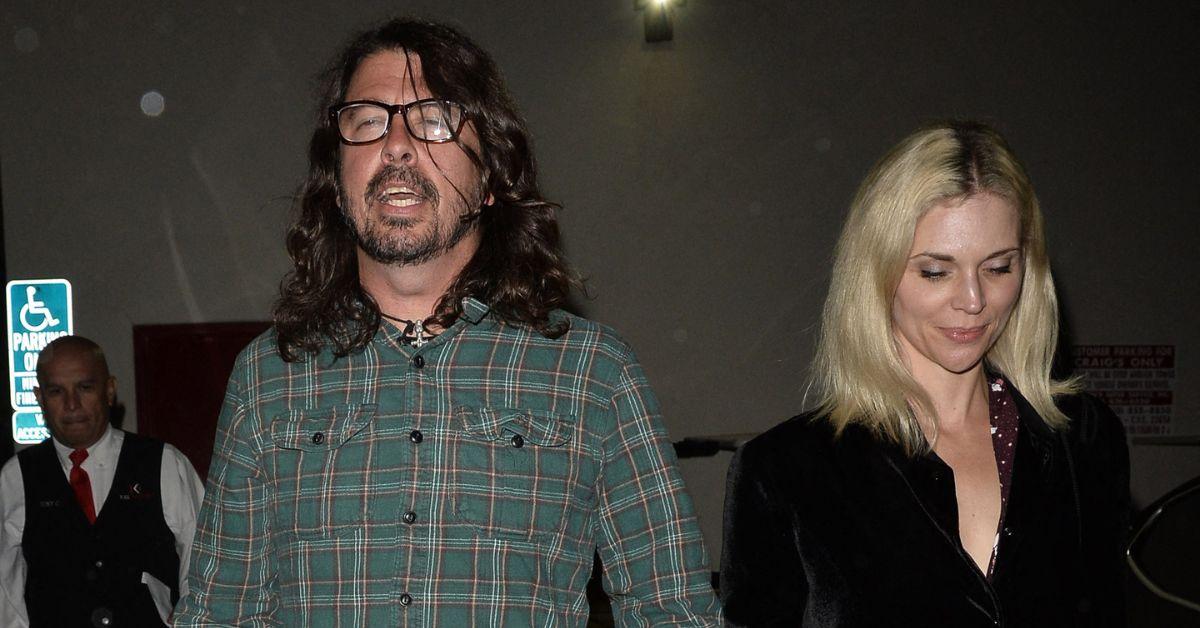 Image of Dave Grohl and Jordyn Blum have three children together.