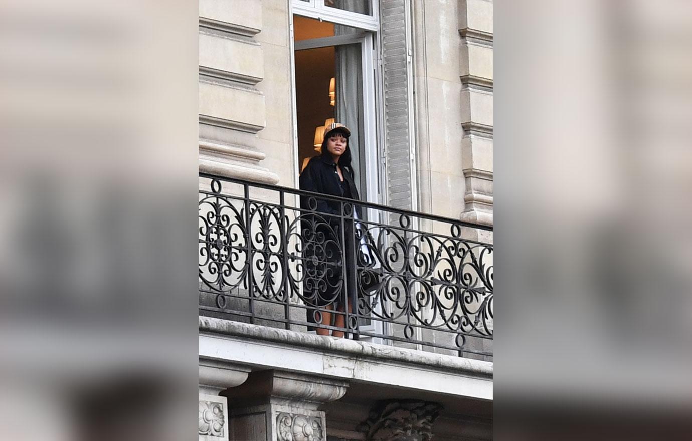 Rihanna Boyfriend Hassan Jameel Paris 130118 XTF003