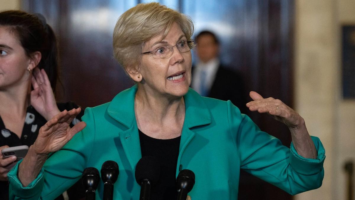 image of Elizabeth Warren isn't buying Amazon’s spin.