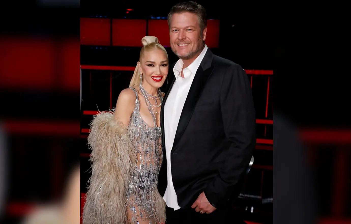 gwen stefani didnt see blake shelton romance coming amazing gift