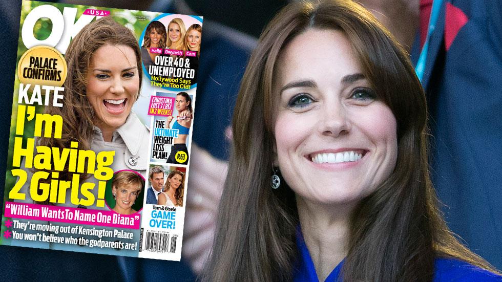 Kate middleton pregnant with twins