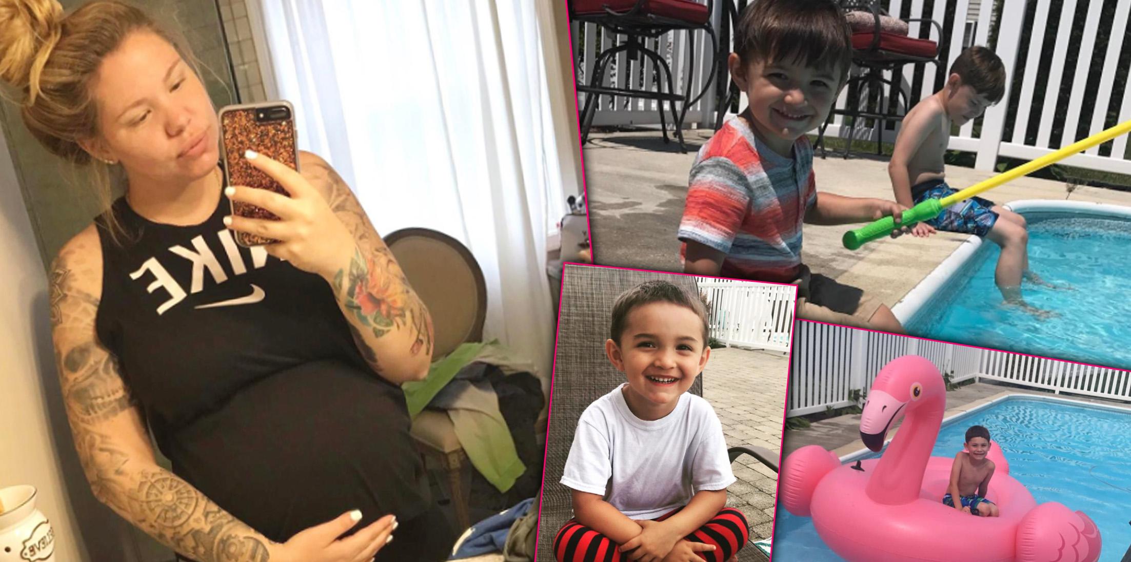 Kailyn lowry pregnant instagram children summer h