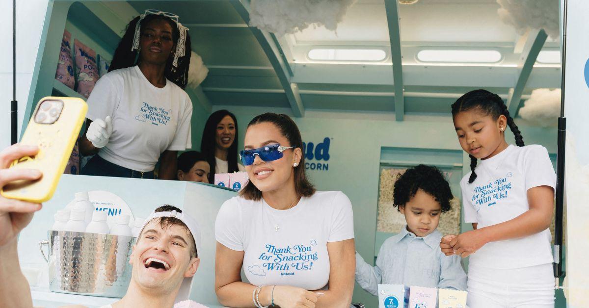 Photo of Khloe Kardashian, True and Tatum Thompson