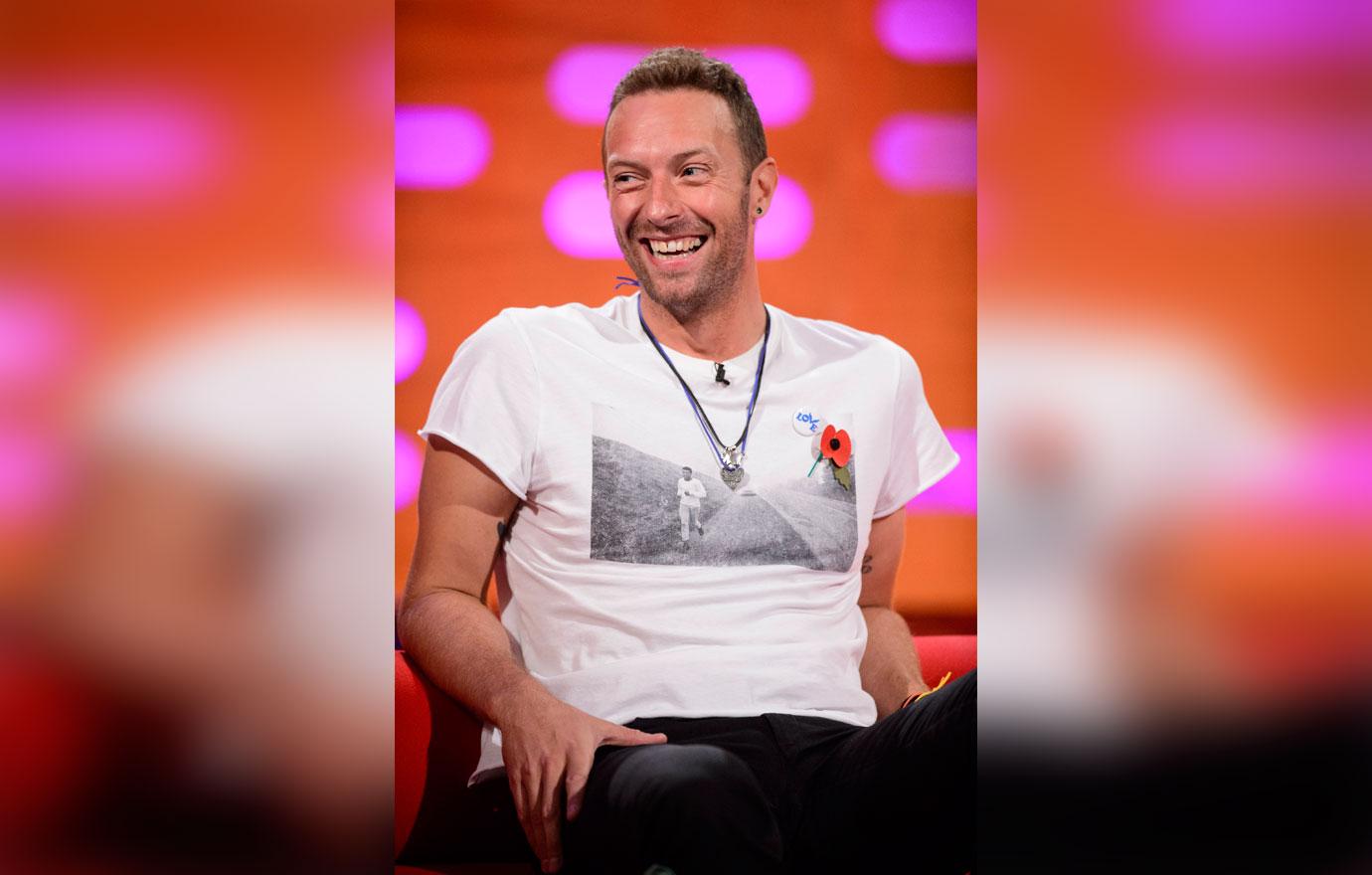 Chris martin on graham norton show