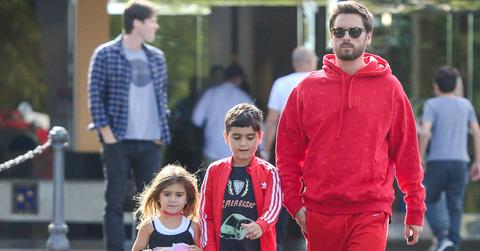 Scott disick kids movie outing