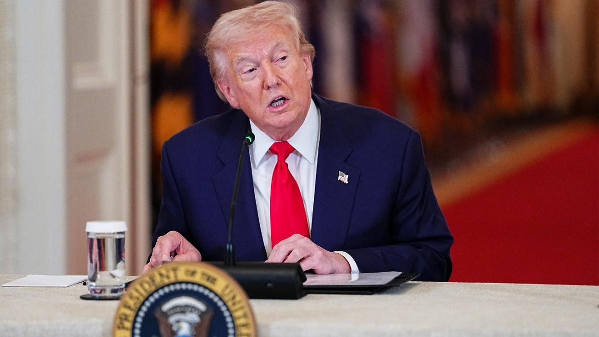 image of Scott Bessent was pulled out of an interview. 