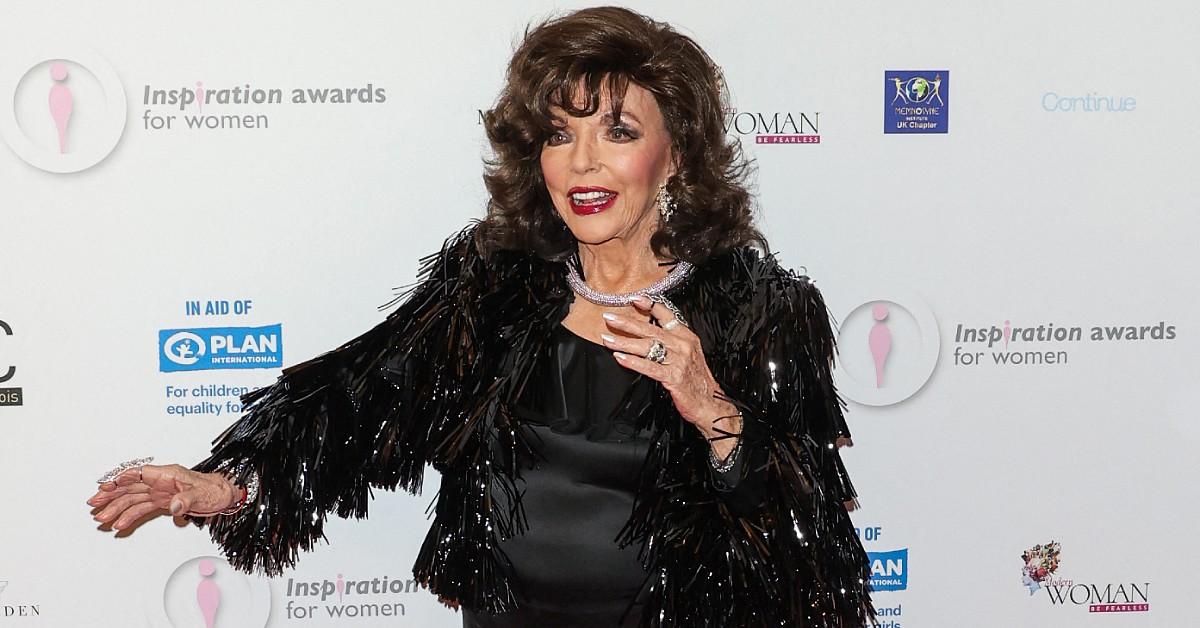 joan collins london