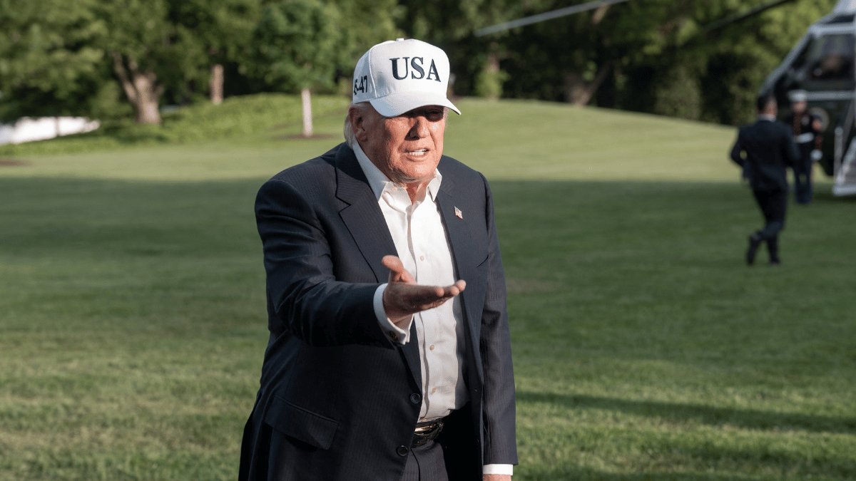 Image of Donald Trump recently sparked unconfirmed reports speculating he may have suffered a stroke.