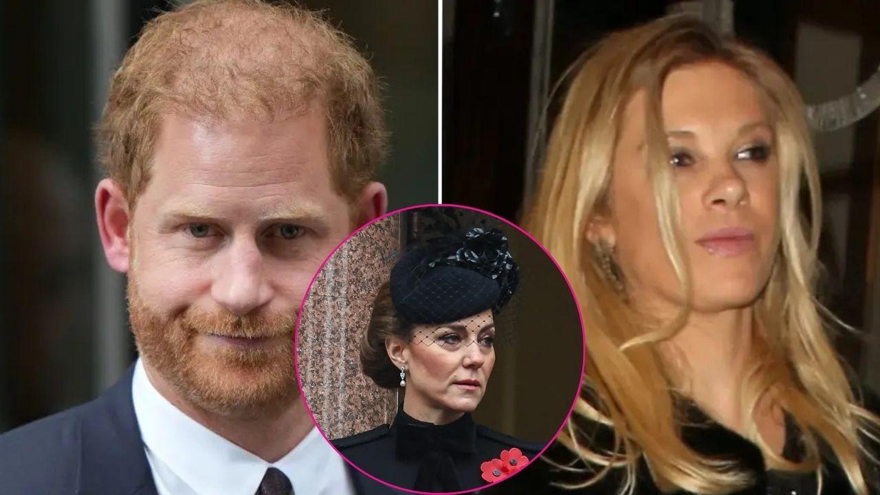 image of chelsy davy and royal family