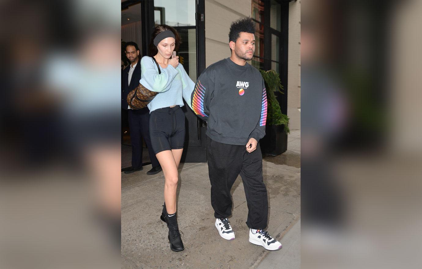 The Weeknd and Bella Hadid in Soho