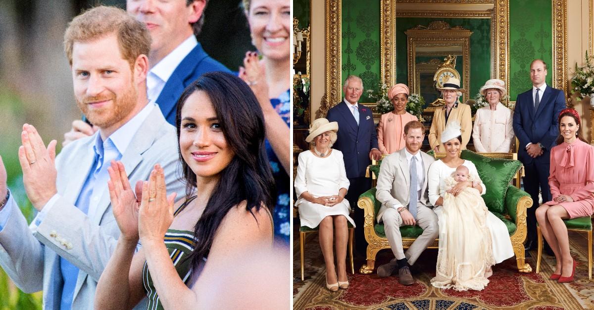 Royal Photographer Says Prince Archie's Christening Photos Not Edited