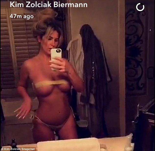 Kim Zolciak nude