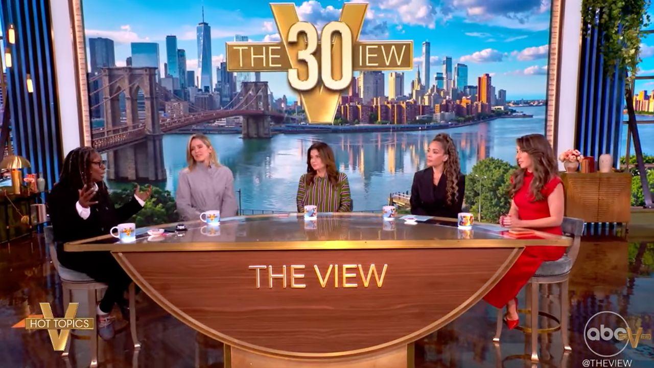 photo of 'The View' hosts discussed the backlash Madonna received for wearing a racy outfit at the 2026 VMAs. 