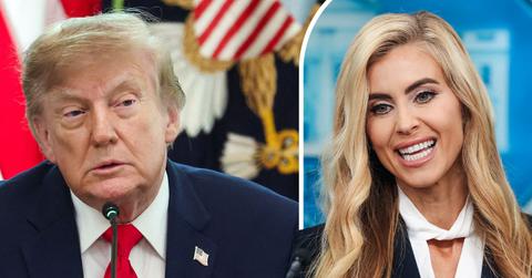 Image of Donald Trump and Katie Zacharia