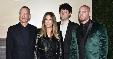 Photo of Chet Hanks, Tom Hanks, Rita Wilson and Truman Hanks