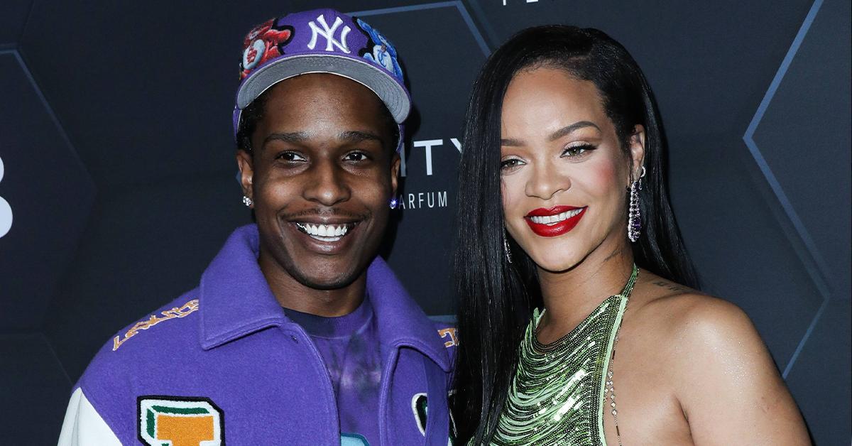 Rihanna & Beau A$AP Rocky Enjoy Romantic Golden Globes Date Night