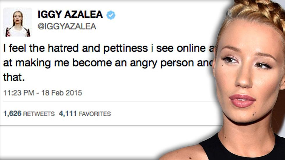 Iggy Azalea Quits Social Media Calls "Ugliest Reflection Of