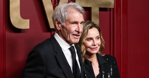 Photo of Harrison Ford and Calista Flockhart