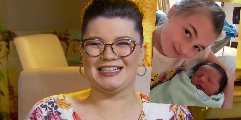 Amber portwood instagram baby boy james daughter leah